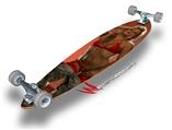 Becca Faye - Red Lingerie and Camo - Decal Style Vinyl Wrap Skin fits Longboard Skateboards up to 10"x42" (LONGBOARD NOT INCLUDED)