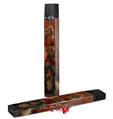 Skin Decal Wrap 2 Pack for Juul Vapes Becca Faye - Red Lingerie and Camo JUUL NOT INCLUDED