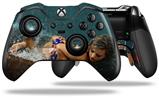 Becca Faye - USA American Flag Biniki - Decal Style Skin fits Microsoft XBOX One ELITE Wireless Controller