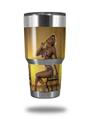 Skin Decal Wrap for Yeti Tumbler Rambler 30 oz Becca Faye - USA American Flag Biniki 02 (TUMBLER NOT INCLUDED)