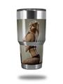 Skin Decal Wrap for Yeti Tumbler Rambler 30 oz Becca Faye - In Purple (TUMBLER NOT INCLUDED)