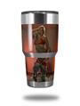 Skin Decal Wrap for Yeti Tumbler Rambler 30 oz Becca Faye - Red Lingirie and Camo (TUMBLER NOT INCLUDED)